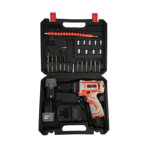 Set of 28 Gritek cordless hammer screwdriver drills model NEW2022GTLD-12005