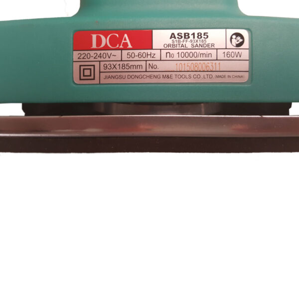 Vibrating sandpaper DCA model ASB185