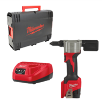 دستگاه میخ پرچ کن شارژی میلواکی آمریکا Milwaukee M12BPRT M12BPRT-201X-1