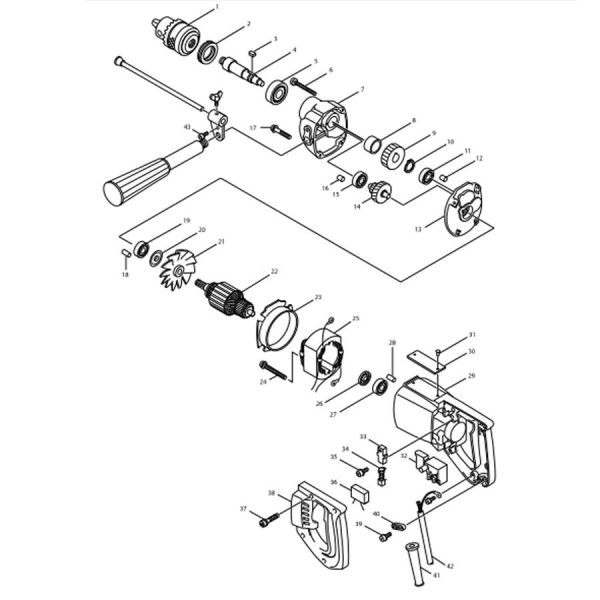 Drill Makita Model 6301